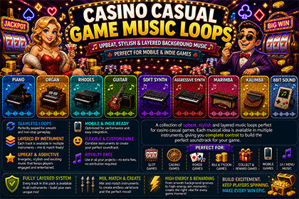 Casino Casual Game Music Loops