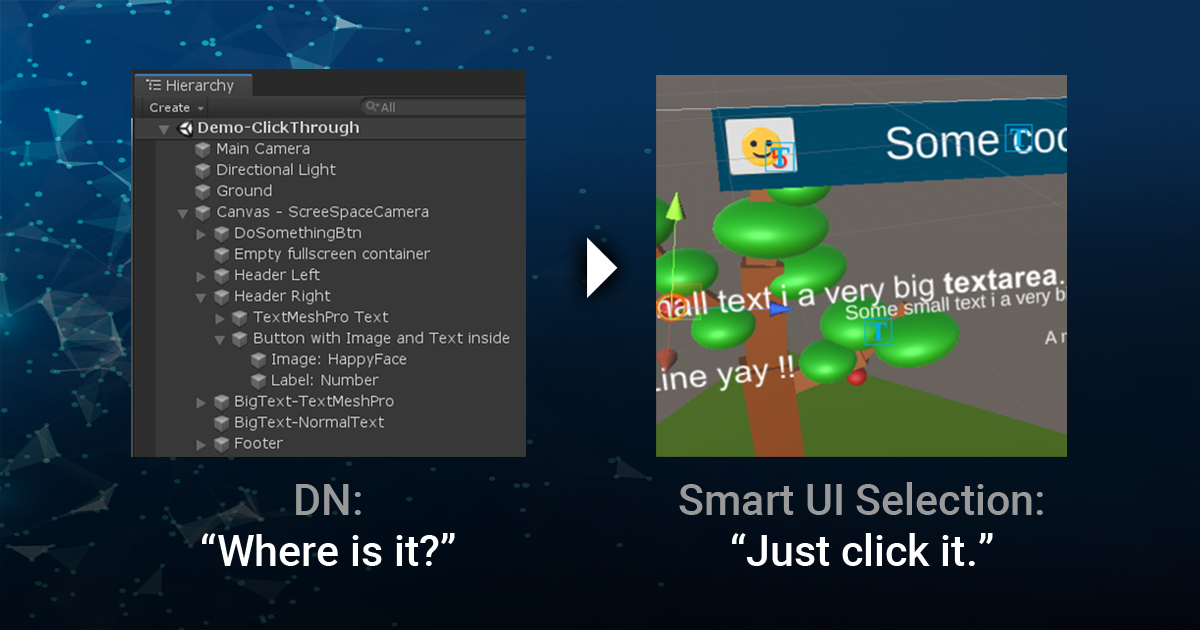 Smart UI Selection for Unity | GUI Tools | Unity Asset Store
