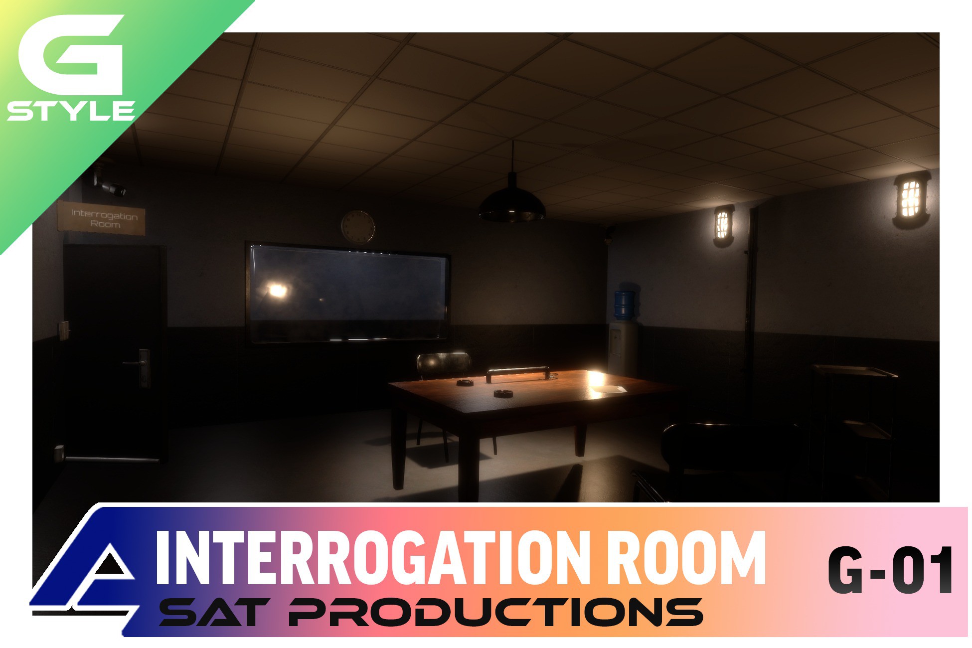 Interrogation Room (Modular) | 3D 都市 | Unity Asset Store