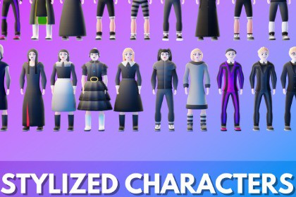 Low Poly Stylized Characters Pack 2 by IGS