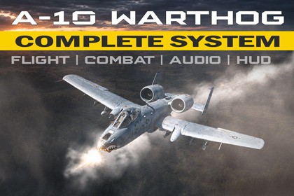 A-10 Warthog Aircraft Complete System