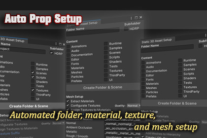 Auto Prop Setup | Game Content Shopper – Unity Asset Store™ Sales and ...