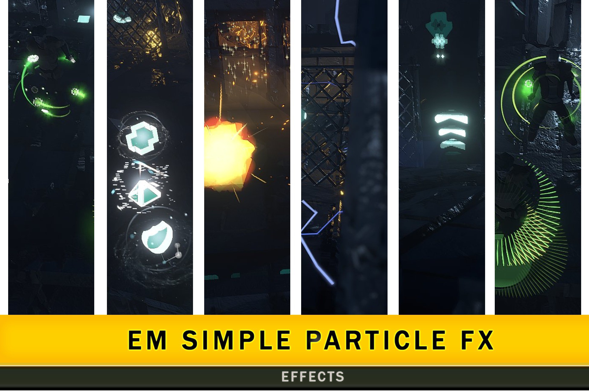 EM Simple Particle FX - Low Poly 3D | VFX Particles | Unity Asset Store