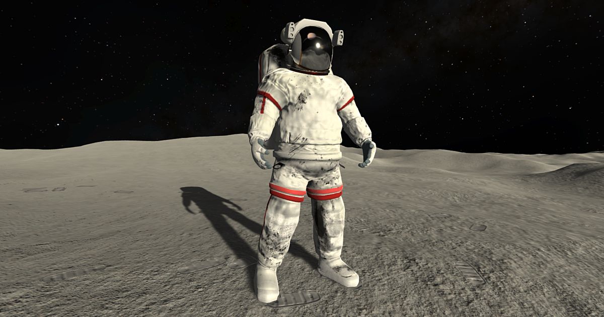 Moon Scene Unity Moon spacesuit | Characters | Unity Asset Store