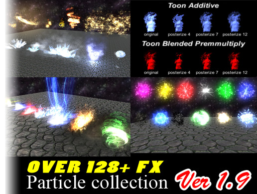 Particle Collection SKJ 2016 (full version) | VFX Particles | Unity ...
