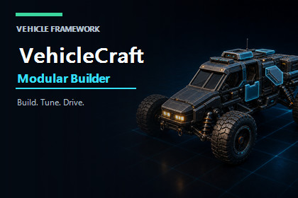 Modular Vehicle System: Vehicle Builder & Physics Toolkit