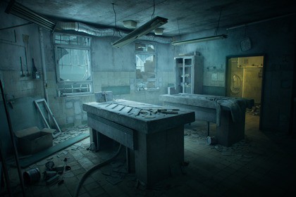 Abandoned Mortuary Environment Pack