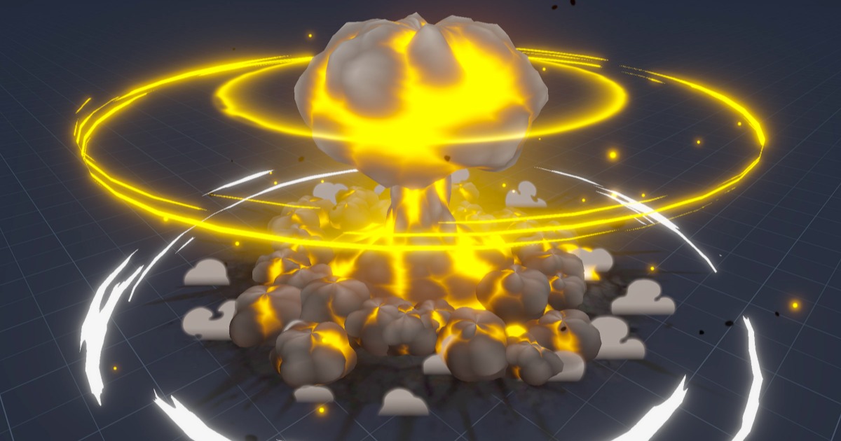 2 Key Nuke Toon nuke VFX | Fire & Explosions | Unity Asset Store