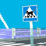 Low Poly Pixel World: Road to Kamakura