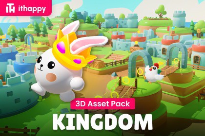 Location Kingdom - Low Poly 3D Models Pack