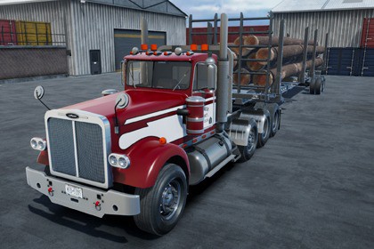 80s Log Truck