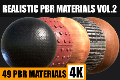 Realistic PBR Materials Vol.02
