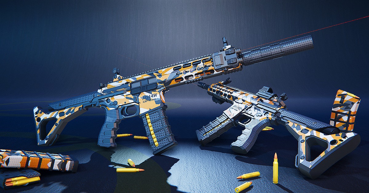 Functional Gun Model Low Poly Models - Modern Guns Pack (Built-in) | 3D 銃器 | Unity Asset Store