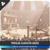 Modular Gladiator Arena (Gladiator Arena, Arena, Colosseum Arena)