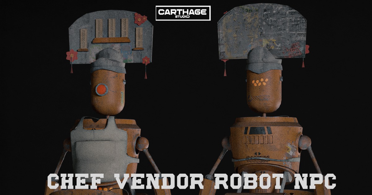 Service Counter Robot NPC | 3D Robots | Unity Asset Store