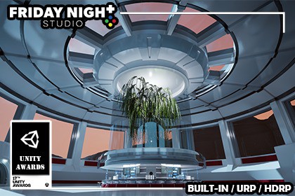 Futuristic Environment Kit Vol.2 – Sci-Fi Living Facility