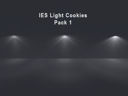 IES Light Cookies Pack 1 | 2D Textures & Materials | Unity Asset Store