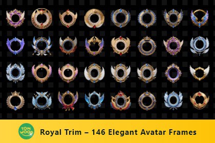 Royal Trim – 146 Elegant Avatar Frames