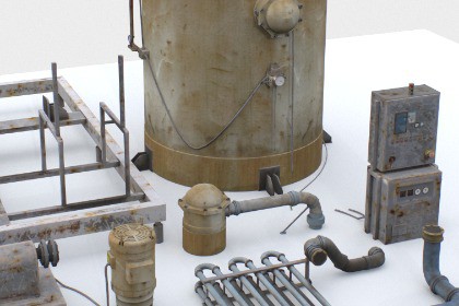 Old industrial props pack 2
