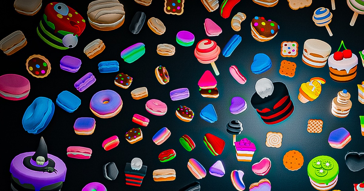 New Unity Sweets Sweet Cookies & Cakes 3D Pack | 3D Food | Unity Asset Store
