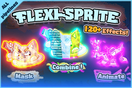 FlexiSprite All-in-1 shader