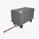 Airport Baggage Cart (439)