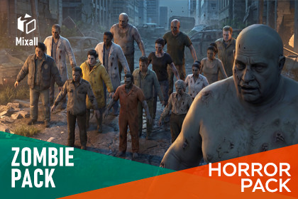Zombie pack - horror pack