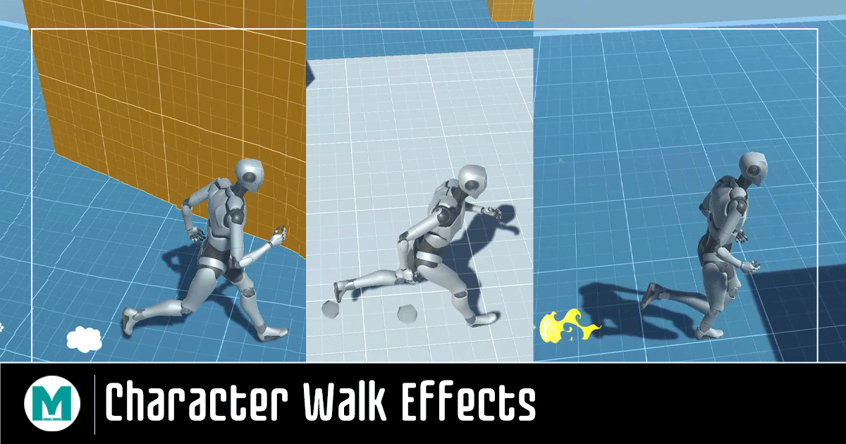 Character Walk Effects VFX | VFX | Unity Asset Store