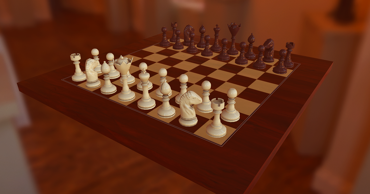 Chess and Checkers 3D 소품 Unity Asset Store