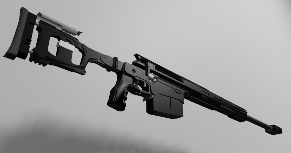 Sniper Rifle - MAYHEM | 3D 총기 | Unity Asset Store