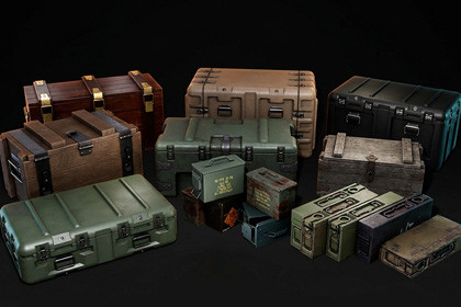 Military Crates & Storage Cases Pack