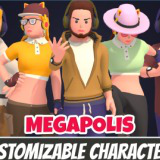 Customizable 3D City Characters Vol 4