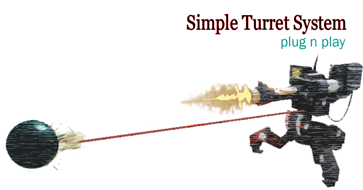 Unity 2d Block Turret Simple Turret System | Behavior AI | Unity Asset Store