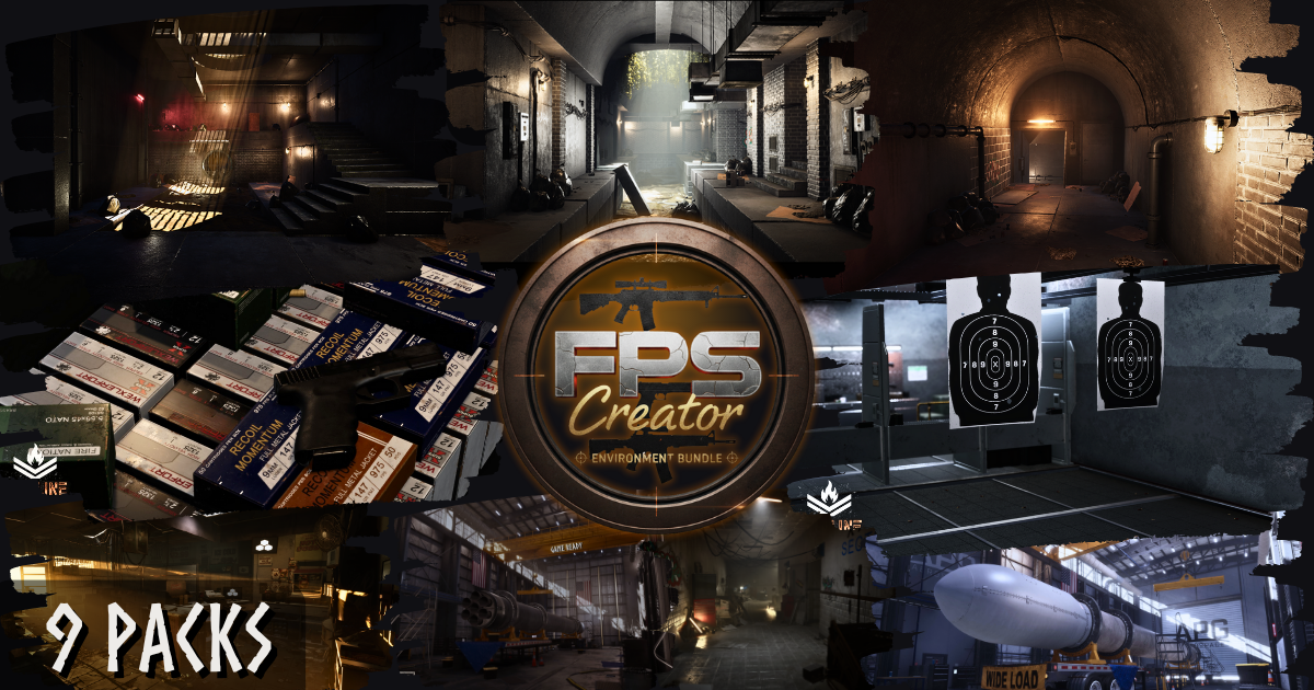 FPS Creator Environment Bundle | 3D Environments | Unity Asset Store