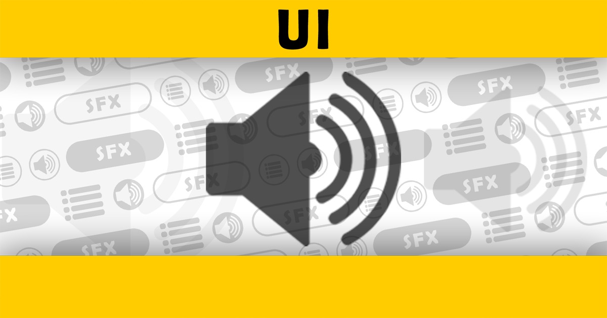 Unity Sound Icon UI SFX Mega Pack | Audio Sound FX | Unity Asset Store