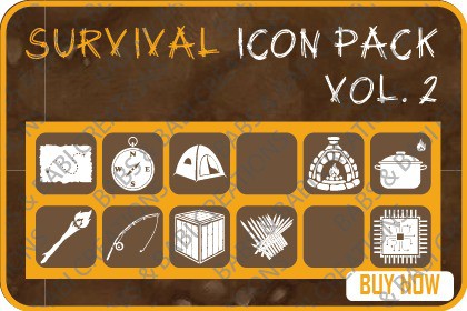 Survival & Crafting – Icon Pack Vol. 2