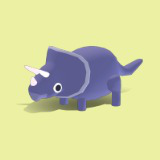 Triceratops - Quirky Series