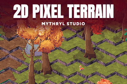 2D Isometric Pixel Terrain - Mythryl Studio