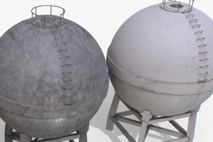 Concrete water tower 2