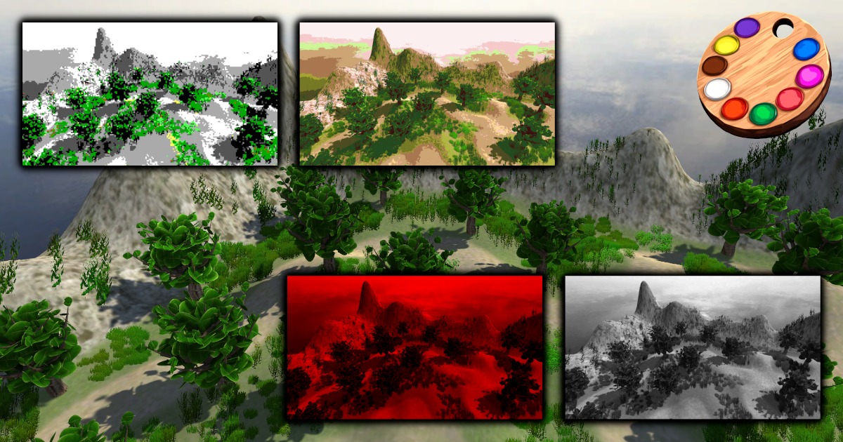 Palette Shader | Fullscreen & Camera Effects | Unity Asset Store