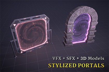 Fantasy & Sci-Fi Portals Pack