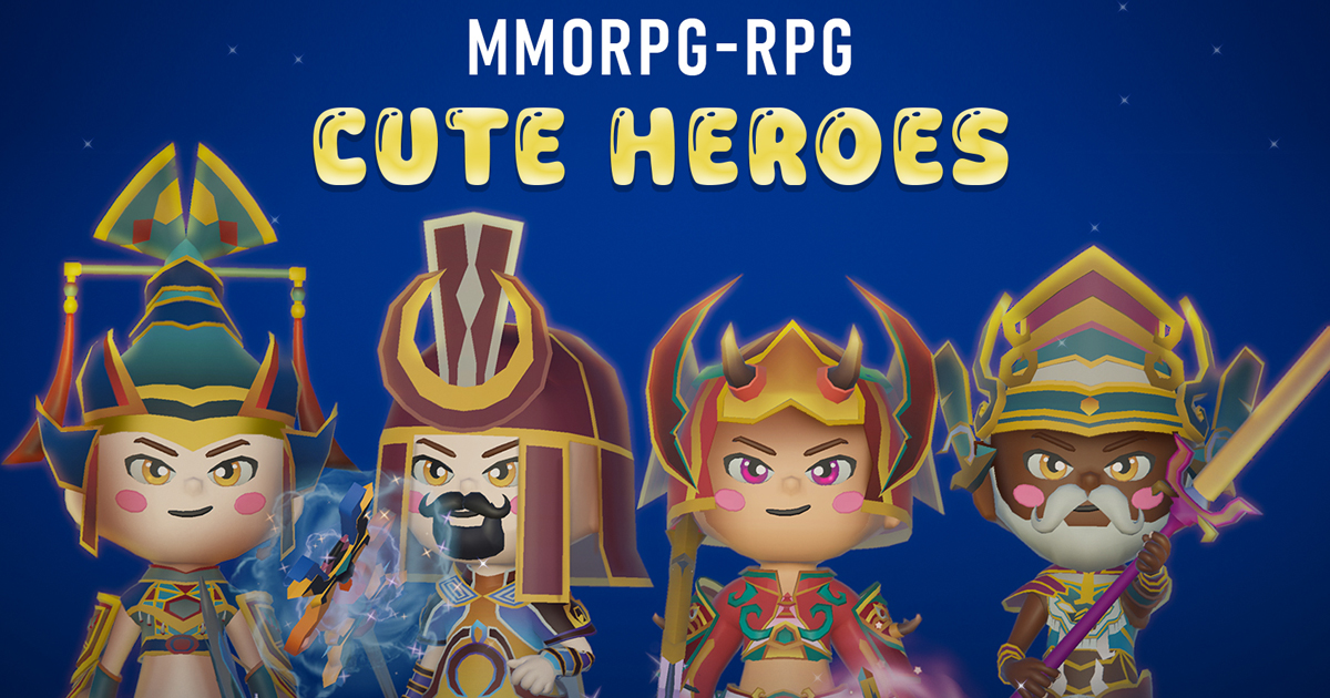MMORPG - RPG: Cute Heroes Character Pack Bundle
