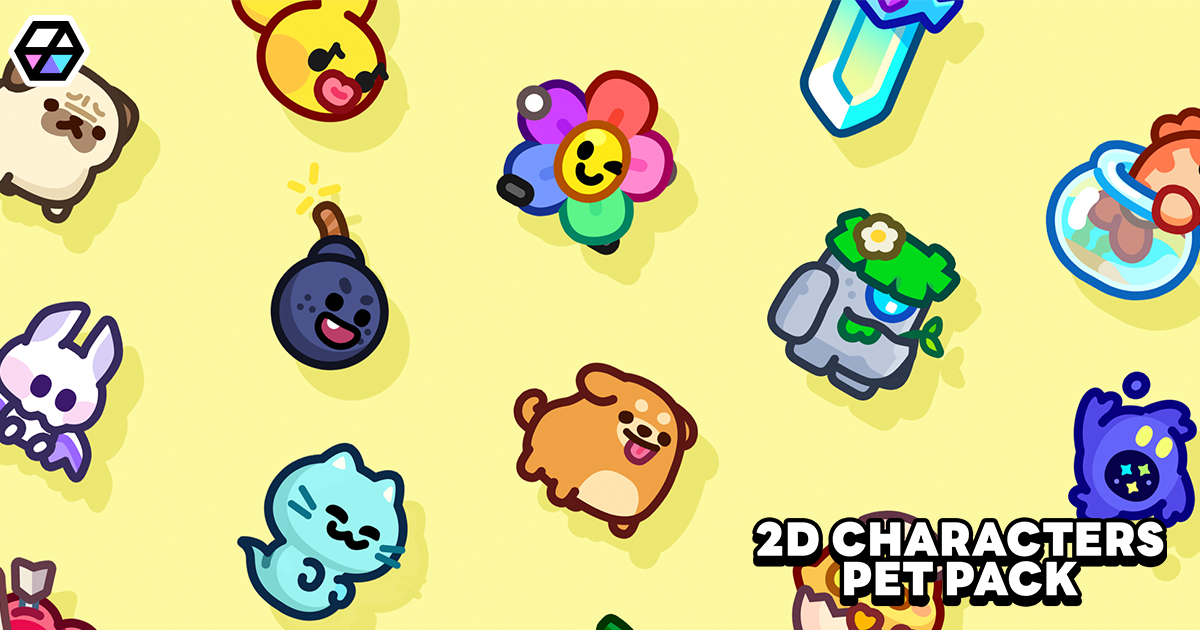 2D Characters - Pet Pack | 2D 캐릭터 | Unity Asset Store