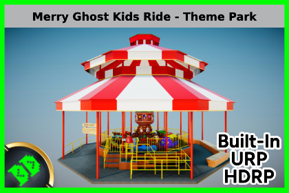 Merry Ghost Kids Ride - Theme Park