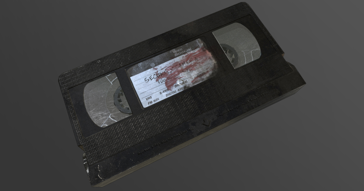 Unity Vhs VHS Cassette | 3D 전자제품 | Unity Asset Store