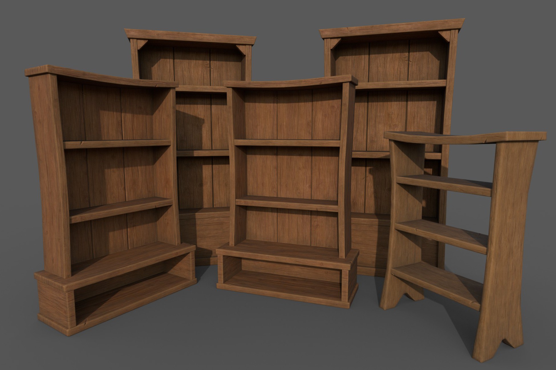 BookCase | 3D Props | Unity Asset Store
