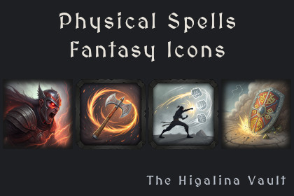 Physical Spells - Fantasy Icons [512x512 HD]