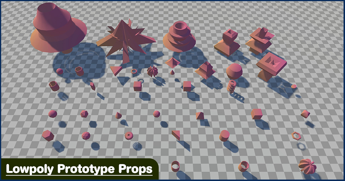 Lowpoly Prototype Props | 3D Props | Unity Asset Store
