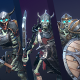 Stylized Skeleton Warriors Pack