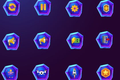 AIRIDev Sci-Fi UI Icon Pack